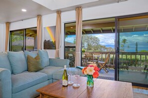 Daire, 3 Yatak Odası, Okyanus Manzaralı (KPL-46) | Oturma alanı