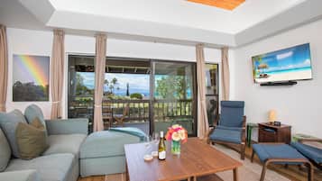 Condo, 3 quartos, vista para o oceano (KPL-46) | Área de estar