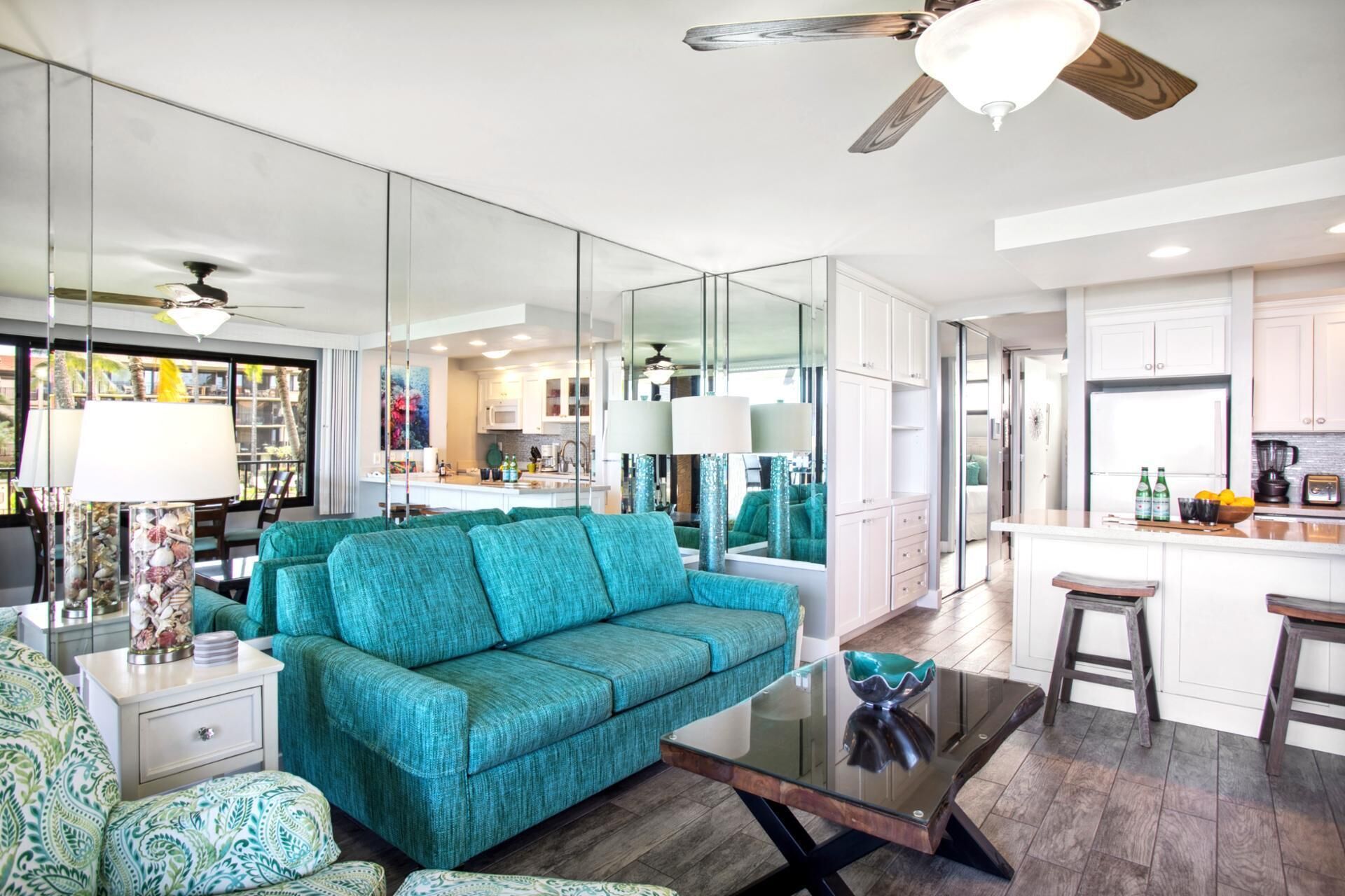 Condo (1 Bedroom) | Living room | TV