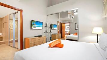 1 bedroom, individually decorated, individually furnished