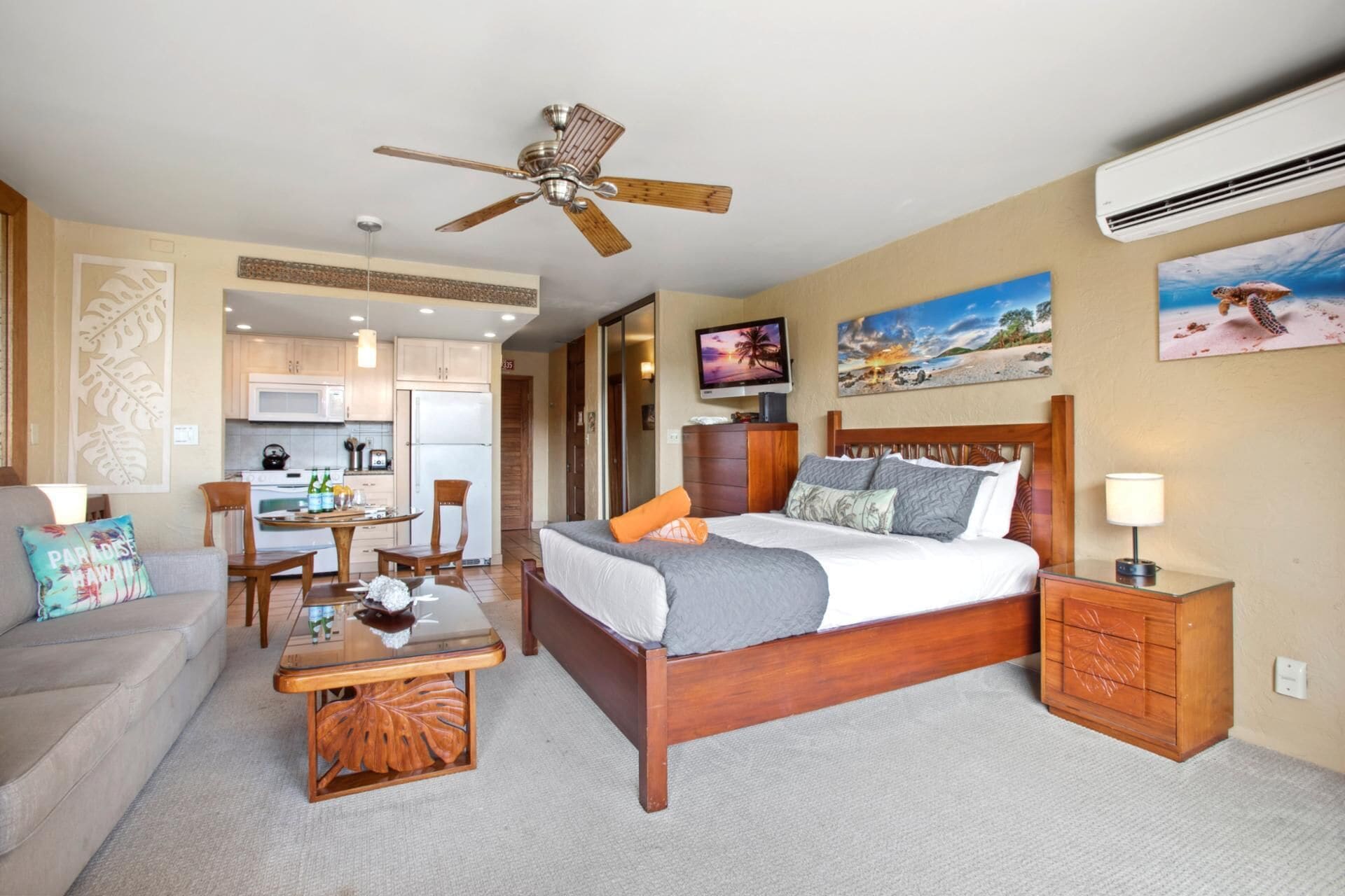 คอนโด (0 Bedroom) | 1 ห้องนอน, ห้องพักตกแต่งอย่างมีเอกลักษณ์, ตกแต่งพิเศษโดยเฉพาะ