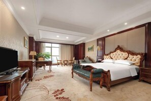 Bộ đồ giường cao cấp, két bảo mật tại phòng, trang trí khác biệt 