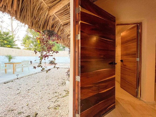 Terrace/patio - Casa KATUN: Cozy & peaceful 1br apt, great for couples
(Valladolid)