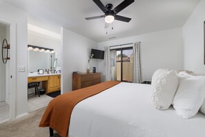 2 dormitoris, un bressol de viatge, wifi gratuïta i roba de llit 