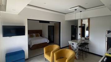 1 soveværelse, strygejern/strygebræt, Wi-Fi, sengetøj