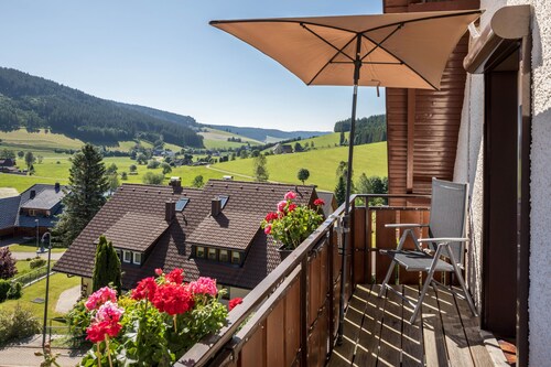 Holiday Apartment "Waldesruh" near Slopes with Balcony & Wi-Fi