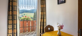 Apartamento vacacional "Waldesruh" cerca de las pistas con balcón y Wi-Fi