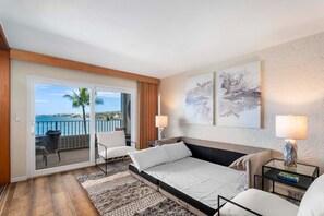 2 bedrooms, desk, free WiFi, bed sheets - Renovated ~ Super Clean~Ocean Front! Whale & Dolphin watching from the lanai. (Kailua-Kona)