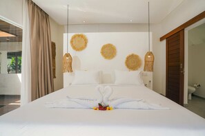 Basic Villa, 1 King Bed | 1 bedroom, in-room safe, iron/ironing board, bed sheets - Villa Pulau II (Pemuteran)