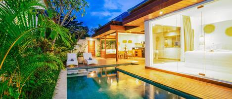 Biệt thự cơ bản, 1 giường cỡ king | Hồ bơi | Hồ bơi ngoài trời