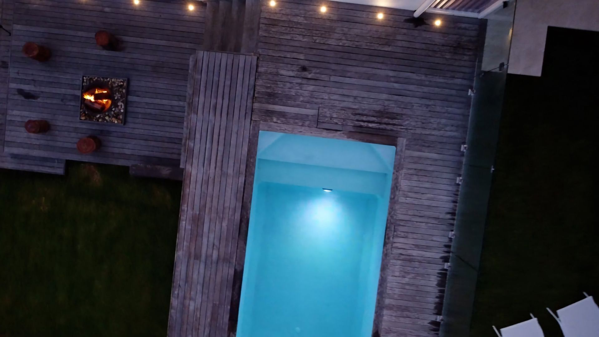 Una piscina climatizada