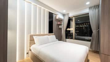 3 habitaciones, ropa de cama de alta calidad y colchones con pillow-top