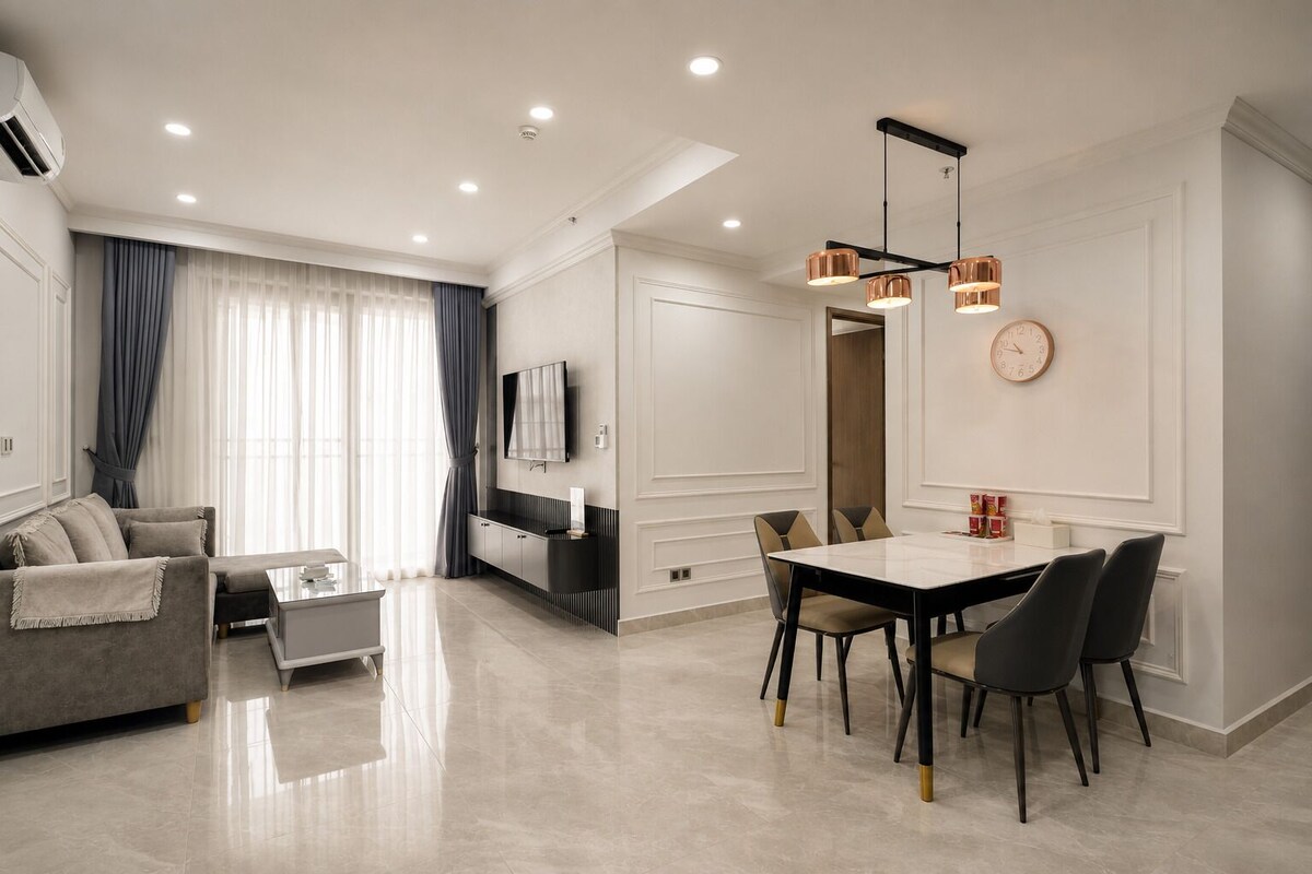 Apartment, 2 Schlafzimmer, Küche | Wohnbereich