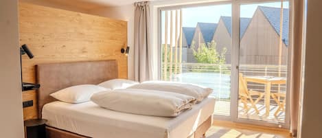 Studiosvit Deluxe - icke-rökare - balkong | 1 sovrum, allergitestade sÀngklÀder och duntÀcken