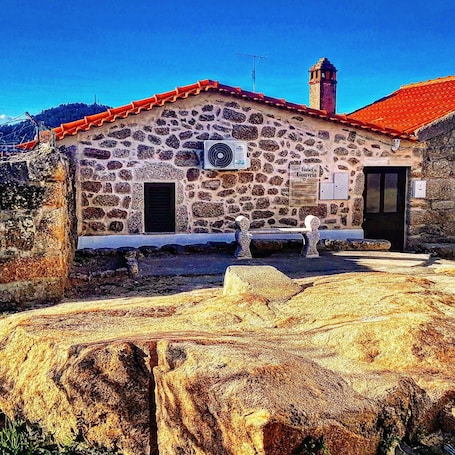 Property grounds. House in the historic center