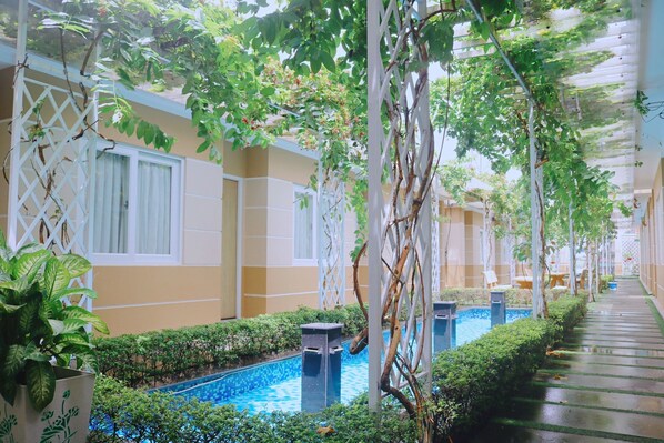 Terrace/patio - Hotel Sao Vàng (Bao Loc)