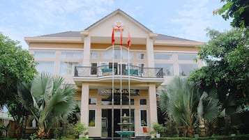 Majoituspaikan julkisivu