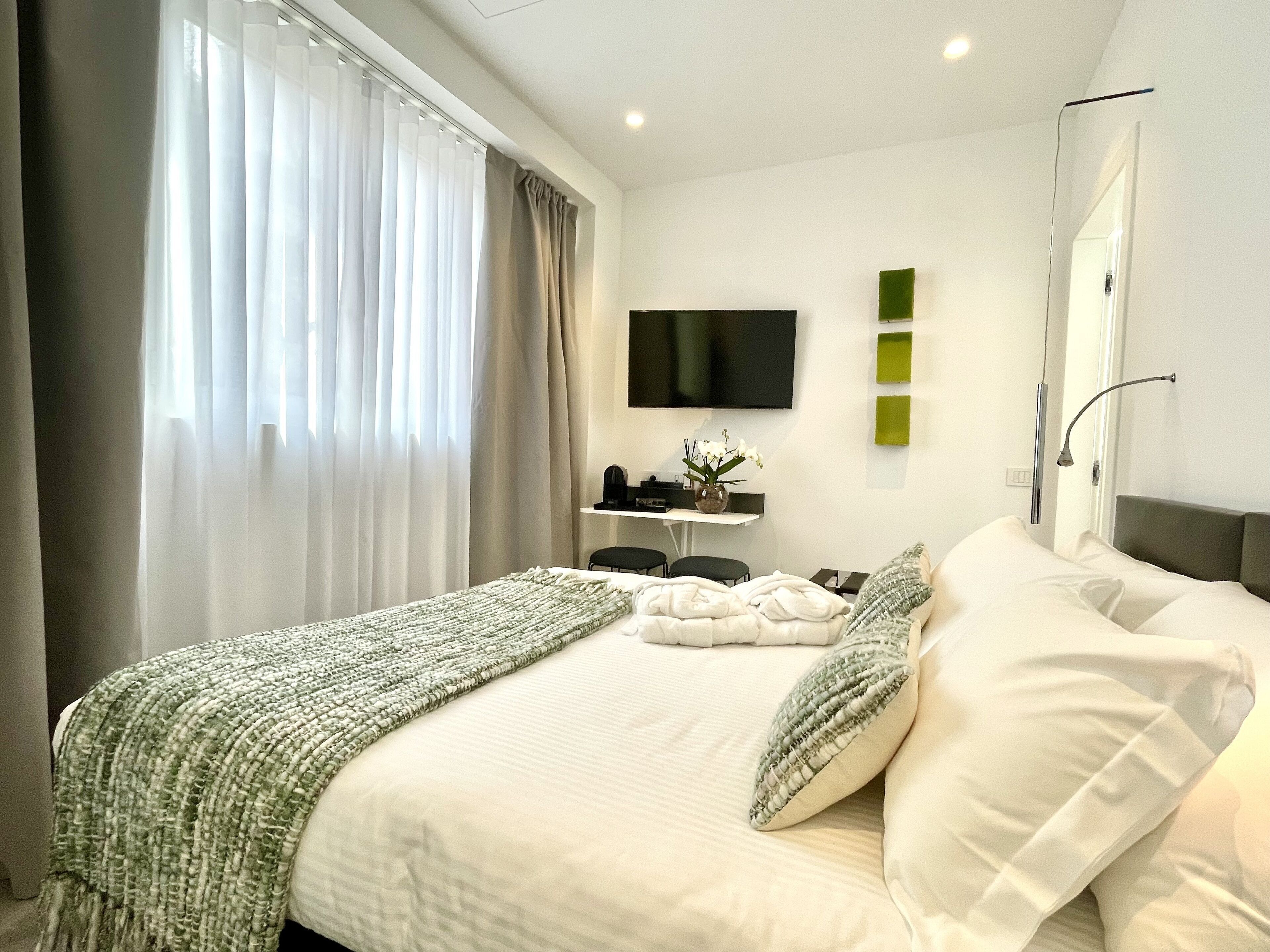 Couette en duvet d'oie, matelas mémoire de forme
