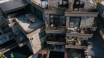 Overnatningsstedets facade