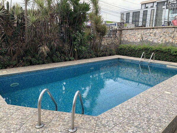 Alberca al aire libre 