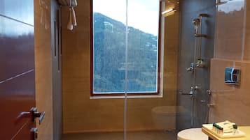 Family Room, 2 Bedrooms, Mountain View | Bathroom | Shower, rainfall showerhead, free toiletries, hair dryer