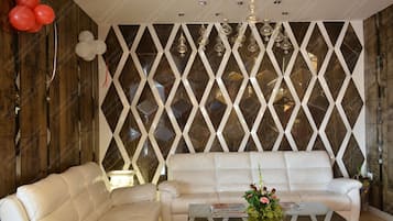 Sala de estar en el lobby