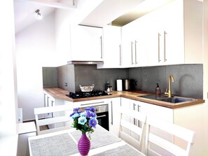 Standard Apartment, 1 Queen Bed with Sofa bed, Kitchen | Private kitchen