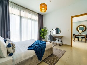 1 bedroom, individually furnished, iron/ironing board, free WiFi