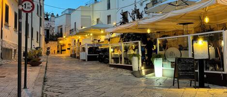 Overnatningsstedets facade