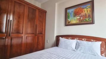 1 habitación y ropa de cama hipoalergénica