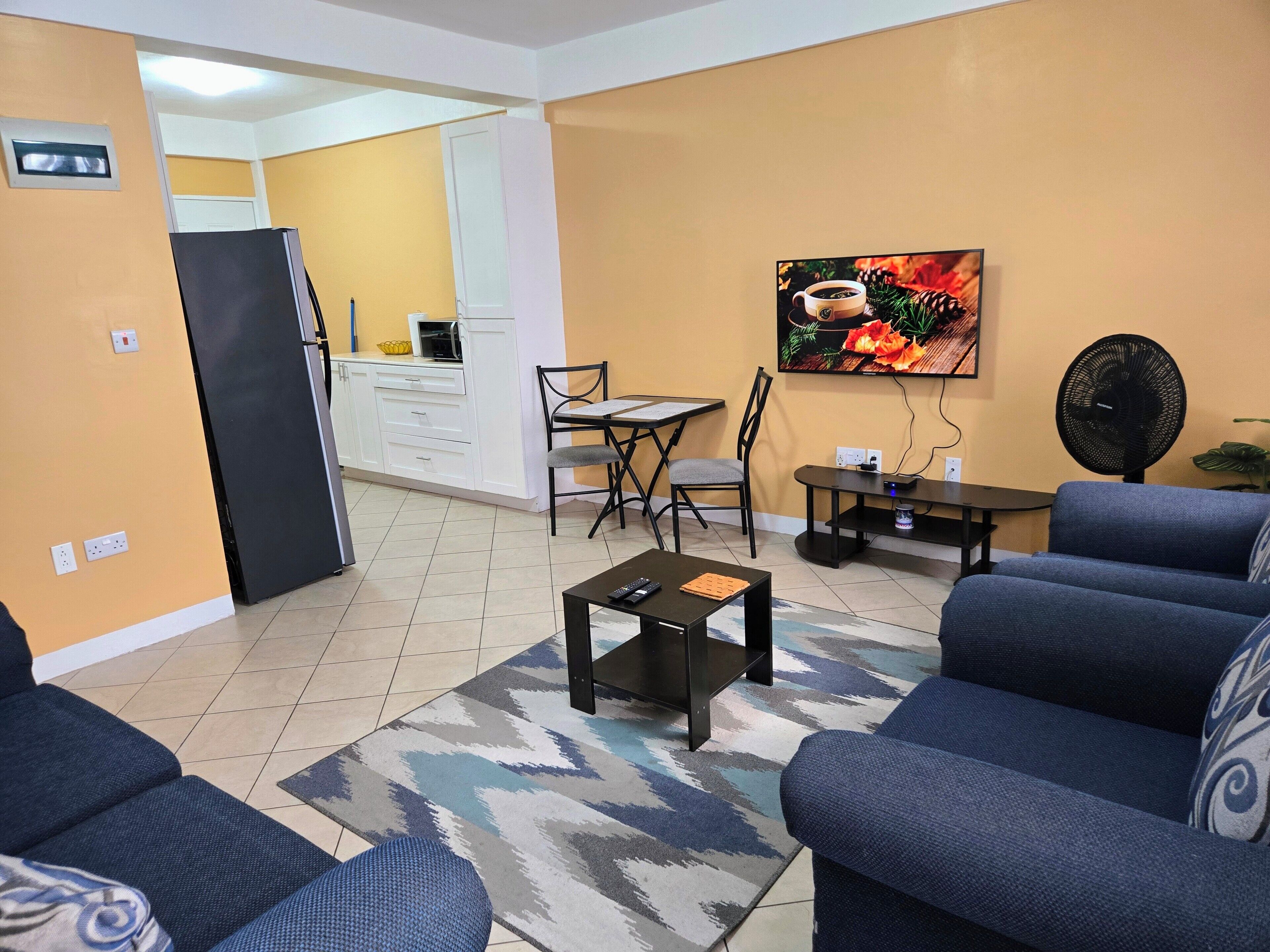 Appartement Supérieur, 2 chambres, vue océan | Coin séjour