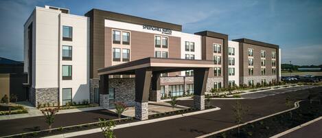 Blick von der Unterkunft