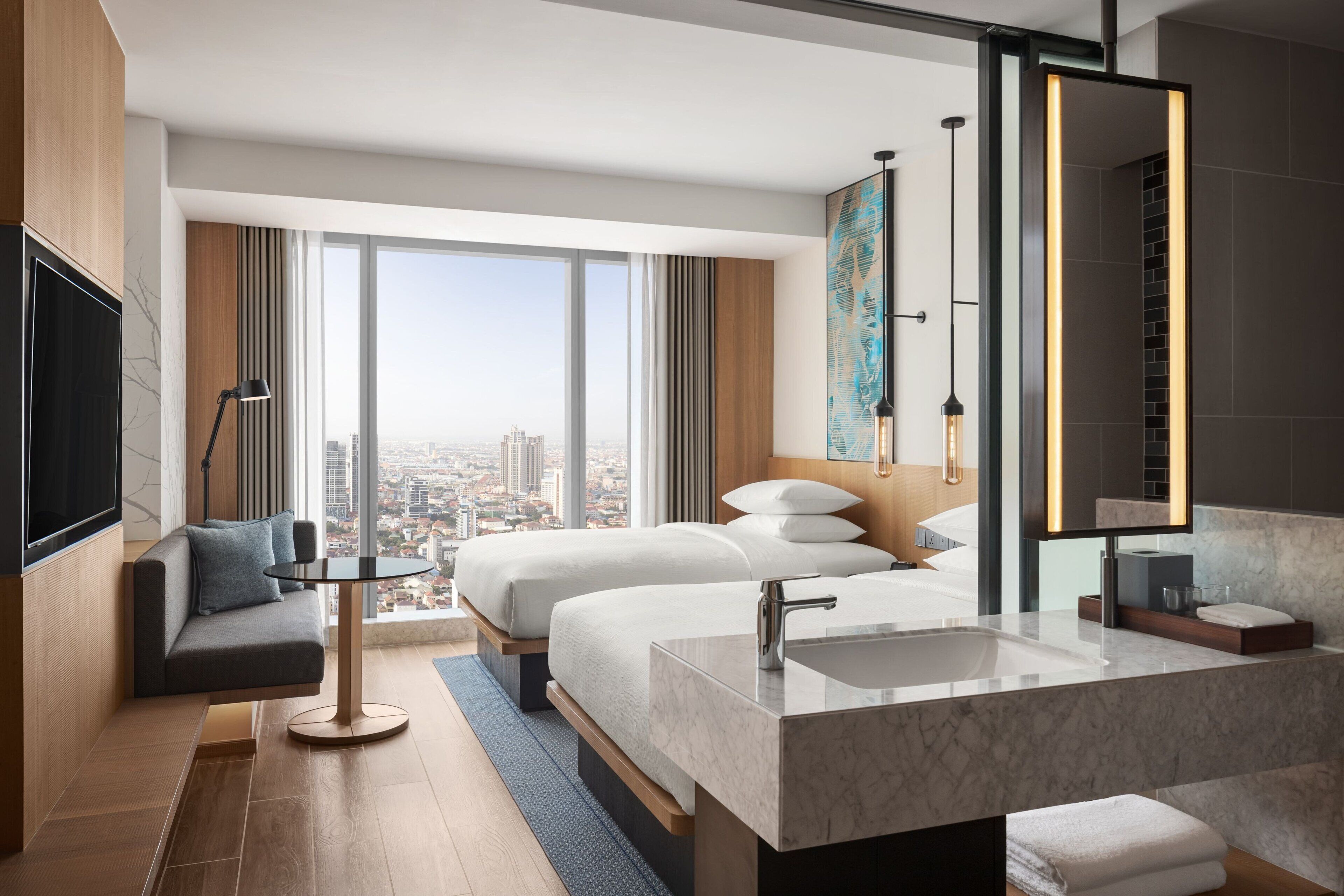 Biancheria da letto ipoallergenica, minibar, una cassaforte in camera