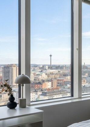 View from room - 12th Floor Sauna Retreat with Stunning City Views (Tampere)