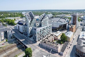 Majoituspaikan julkisivu