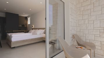 Superior kamer, 1 kingsize bed | Balkon