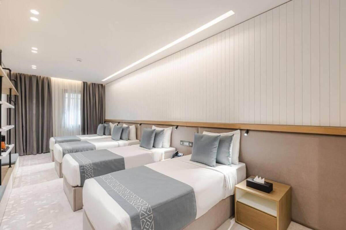 Down comforters, in-room safe, individually furnished, soundproofing