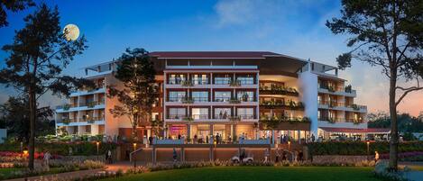 Fachada da propriedade