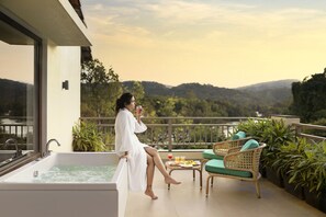 Suíte executiva | Terraço/pátio