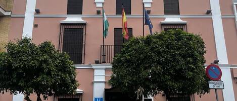 Fassade der Unterkunft