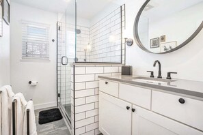 Bañera, toallas