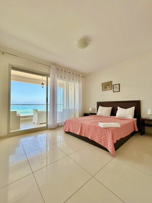 Departamento, 3 habitaciones, vista al mar | Vista desde la habitación