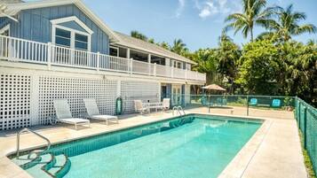 House, 3 Bedrooms | Pool | A heated pool