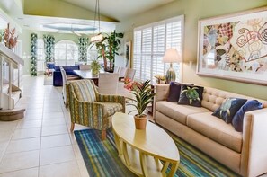 Townhouse, 4 soverom | Oppholdsområde