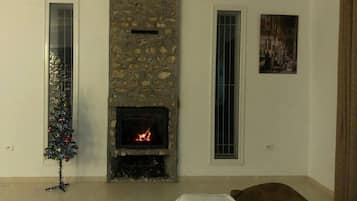 Vila | 2 kamar tidur, setrika/meja setrika, Wi-Fi gratis, dan seprai linen