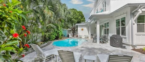 House, 4 Bedrooms | Pool | A heated pool