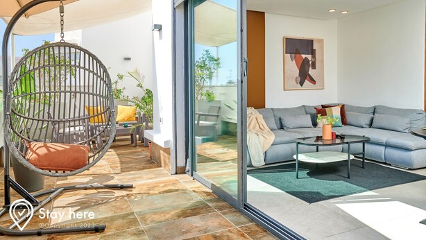 Terrace/patio - Stayhere Rabat - Agdal 3 - Prestige Residence (Rabat)