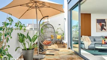 Royal appartement | Terras