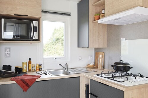 Mobil-Home 6 persons, 3 bedrooms in Ariège Pyrenees