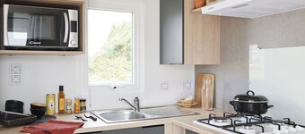 Mobil-Home 6 persons, 3 bedrooms in Ariège Pyrenees